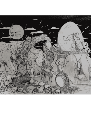 밤을 뚫은 꽃 그 너머에 - 쿠로하